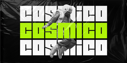 Cosmico Font Poster 1