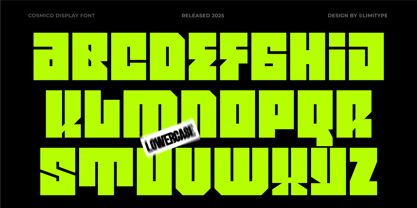 Cosmico Font Poster 7