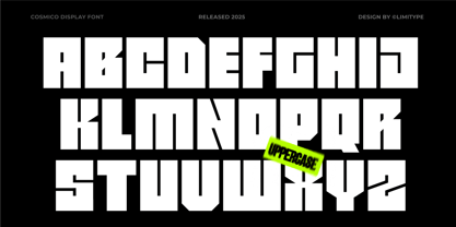 Cosmico Font Poster 6