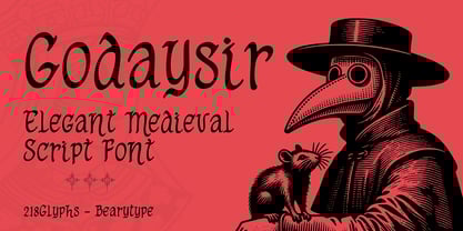 Godaysir Font Poster 1
