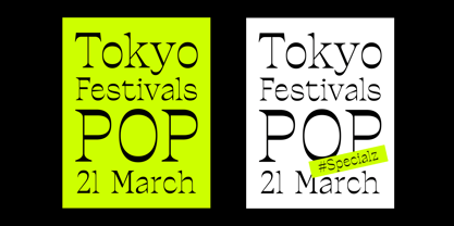 Ronders Reverse Contrast Font Poster 3