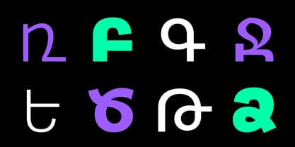 Adelle Sans Armenian Font Poster 4