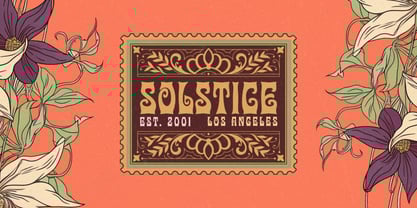 Fleur Royale Font Poster 8