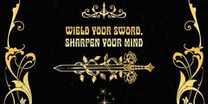 Fleur Royale Font Poster 9