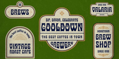 Fleur Royale Font Poster 4