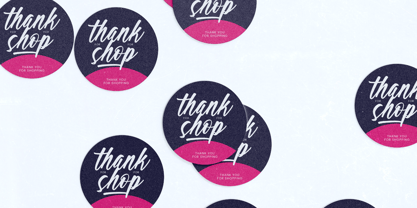 Youth Glitch Font Poster 5