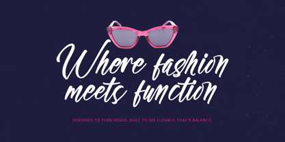 Youth Glitch Font Poster 2