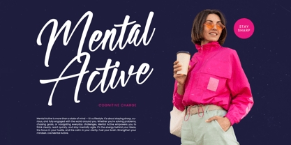 Youth Glitch Font Poster 3