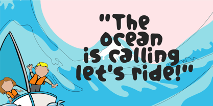 Surferia Font Poster 2