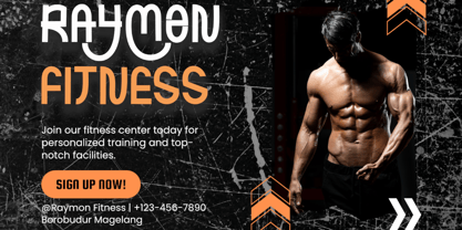 Black Mission Font Poster 4