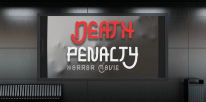 Black Mission Font Poster 5