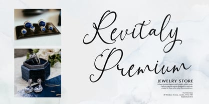 Alveykina Font Poster 3