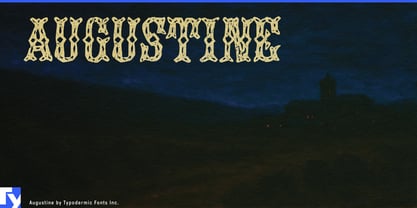 Augustine Font Poster 1