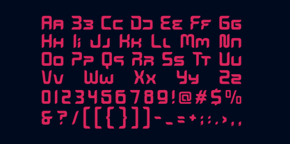 Corptic Font Poster 9