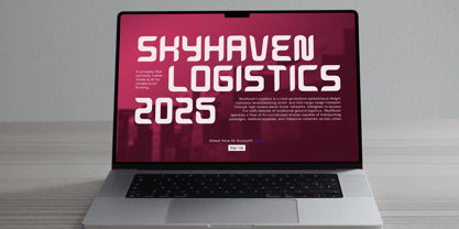 Corptic Font Poster 8