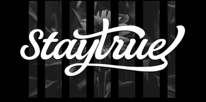 Bagtrue Font Poster 3