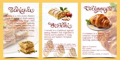 Leborna Font Poster 8