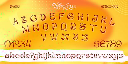 Leborna Font Poster 7