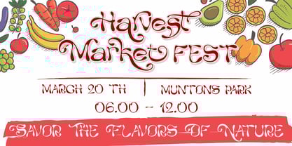 Leborna Font Poster 6