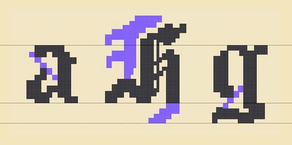 Pixtura Font Poster 9