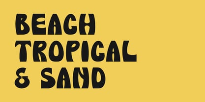MC Tropicoz Font Poster 2