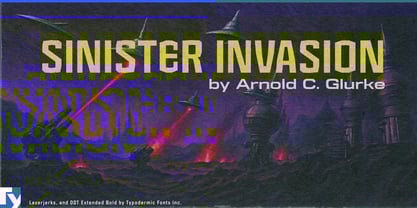 Laserjerks Font Poster 7