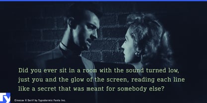 Cinecav X Font Poster 2