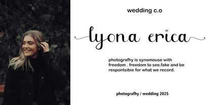 Fanila cokelate Font Poster 4