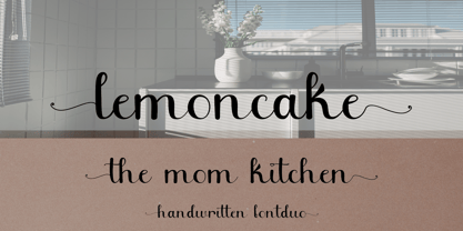 Fanila cokelate Font Poster 3