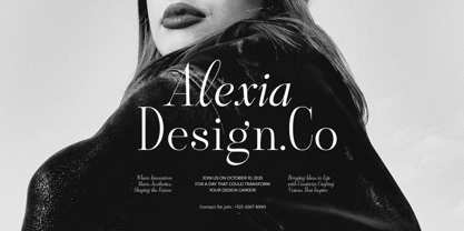 Aesthetic Styles Font Poster 8