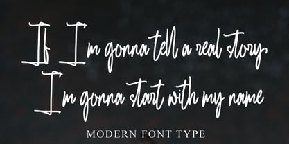 Futuristic Ink Font Poster 3
