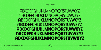 Cengo Font Poster 7