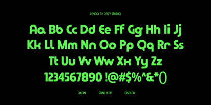 Cengo Font Poster 4