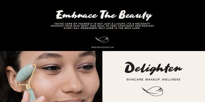 Signature Philosophy Font Poster 6