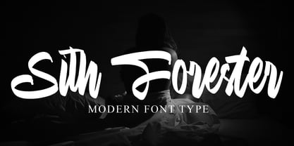 Sith Forester Font Poster 1