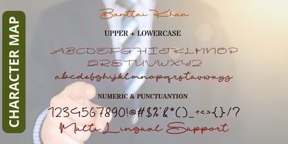 Banttai Khan Font Poster 9