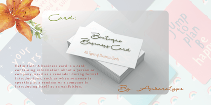 Banttai Khan Font Poster 3