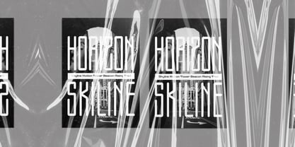 Skytown Font Poster 4