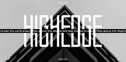 Skytown Font Poster 2