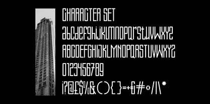 Skytown Font Poster 5