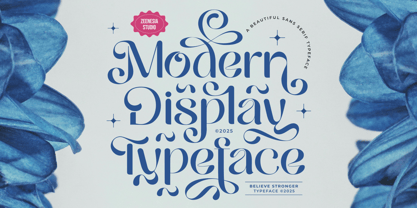 Believe Stronger Font Poster 5