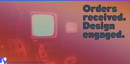 Polarband Font Poster 6