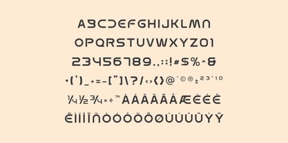 Broval Font Poster 3