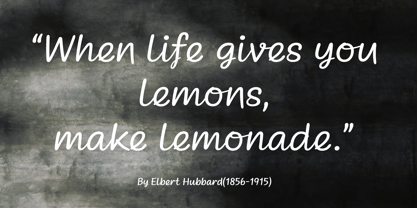 Alonetime Font Poster 2