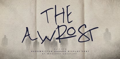 MC Awrost Font Poster 1