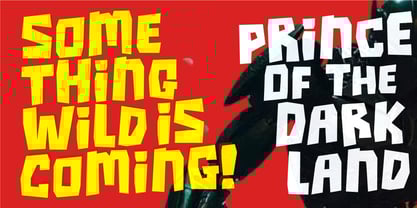 Freak Beast Font Poster 2