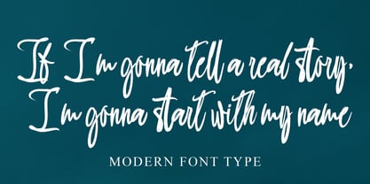 Farlenthe Hamouk Font Poster 5