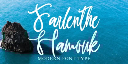 Farlenthe Hamouk Font Poster 1