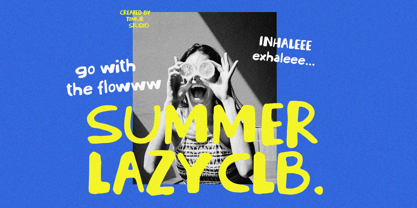 Broken Tempo Font Poster 3