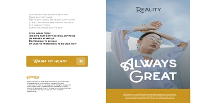 Arklea Font Poster 1